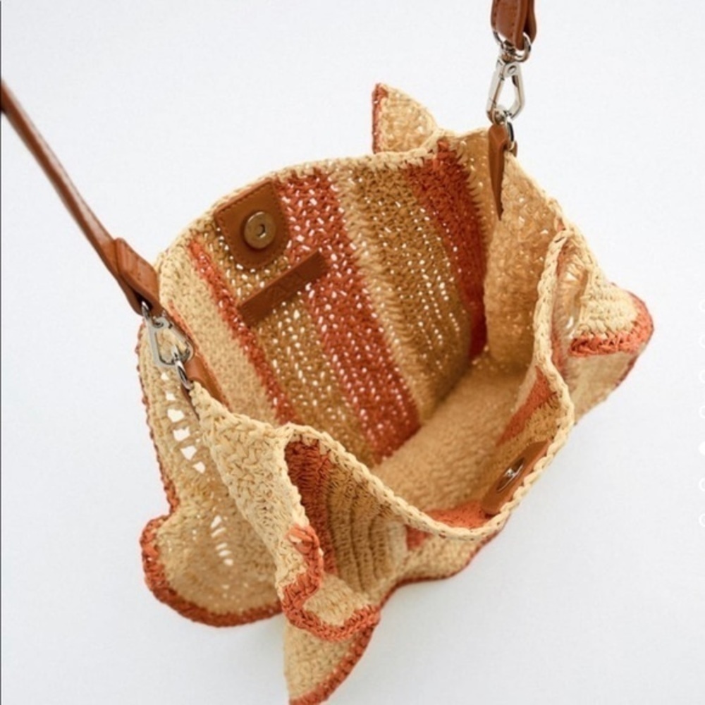 ZARA Woven bucket bag 6218/910 - Picture 13 of 14